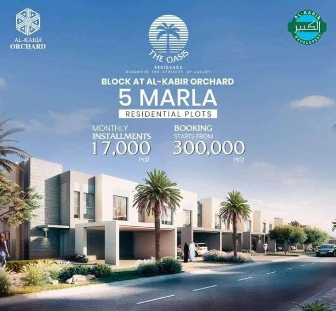 Al Kabir Orchard Osis Block Plots on Installments-7