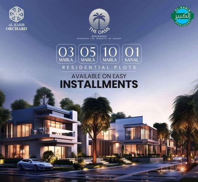 Al Kabir Orchard Osis Block Plots on Installments-8