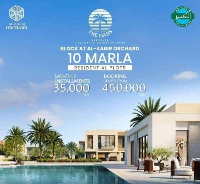 Al Kabir Orchard Osis Block Plots on Installments-10